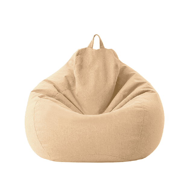 SUNSIOM Fauteuils Classiques Canapé Fauteuil de Repos Pouf Rangement Chaise Intérieur Extérieur. une Housse de Pouf beige en Coton et Lin au design Moderne et simple, avec une Poignée sur le Dessus pour une Portabilité Facile. Convient aux Adultes et aux Enfants, Cette Housse Est Idéale pour une Utilisation Intérieure et Extérieure. la Housse Comprend une Fermeture Éclair invisible pour un Style Épuré et un Remplissage Facile de Remplacement. Dimensions Offertes Incluent Petit (70x80cm), Moyen (85x105cm), et Grand (100x120cm).