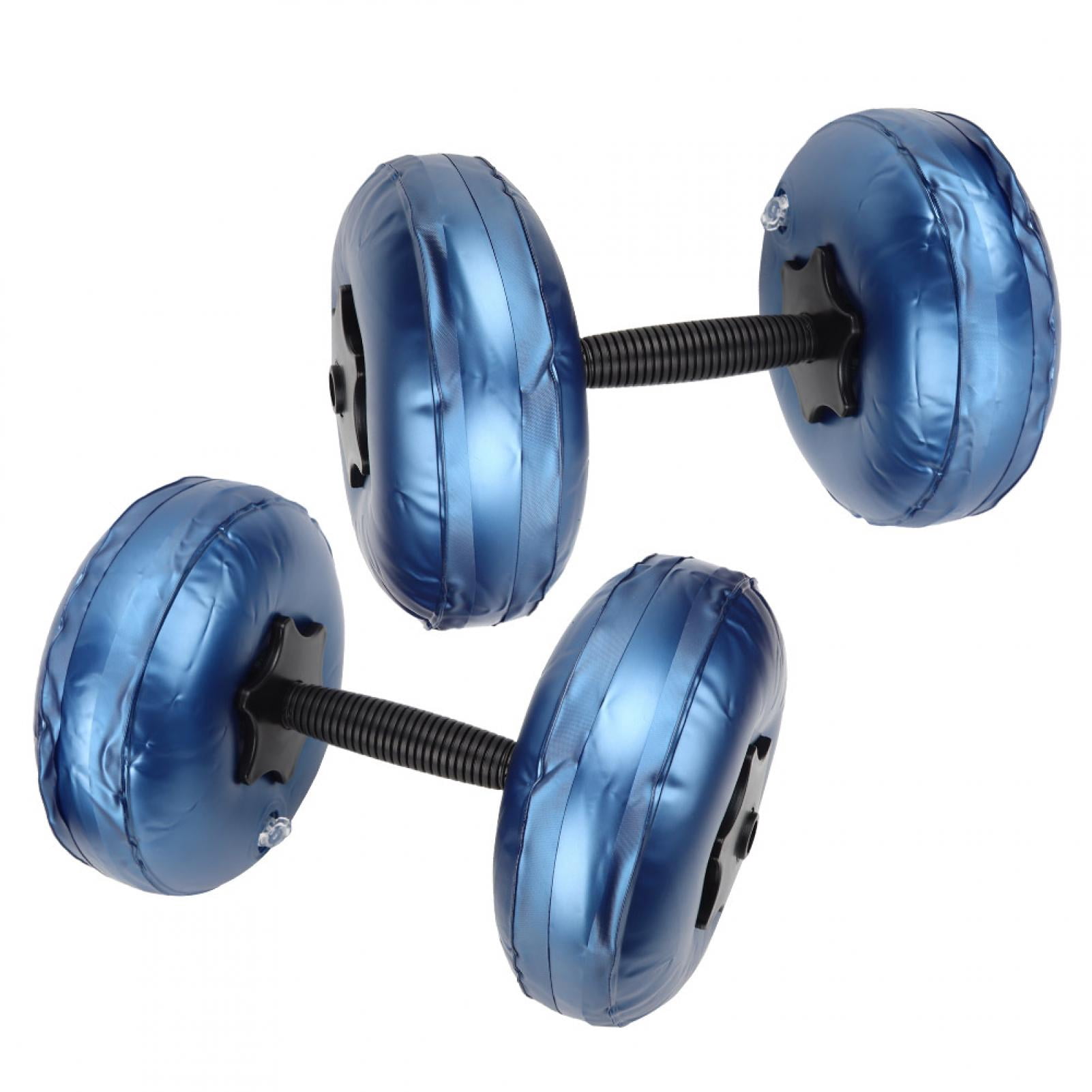 Compact Fitness Dumbbell, Muscle Training Dumbbell Water Filled Dumbbell, For Women Travel Men Home Blue 8-10KG  Dumbbell