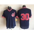 thumbnail image 1 of Retro baseball jersey Indians Cleveland Indians jersey embroidered baseball jersey, 1 of 1