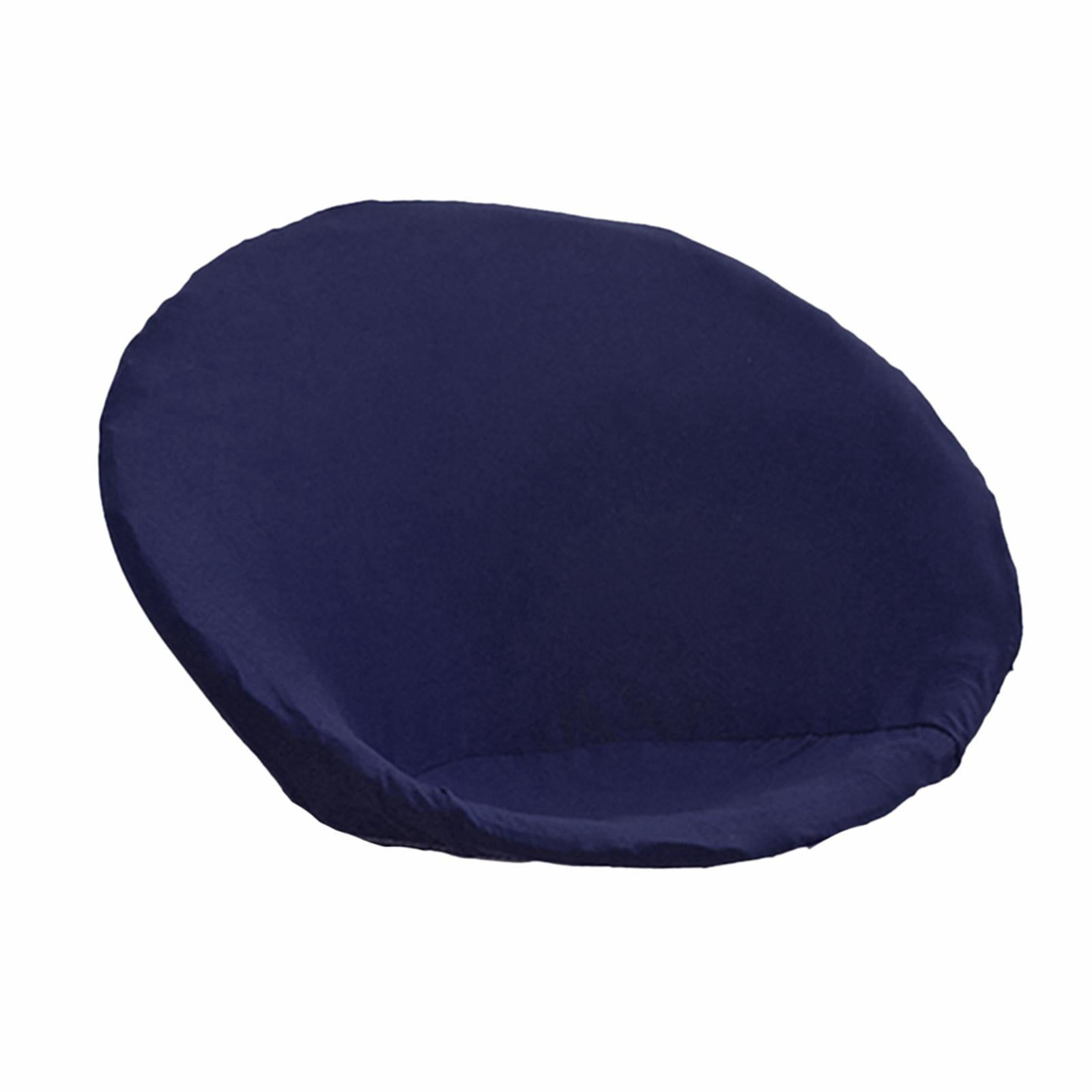 Housse de Chaise Soucoupe, Housse Extensible en Polyester pour Chaise Lune, pour Adultes Bleu Foncé