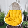 thumbnail image 4 of Thickened Oversized Hanging Chair Cushion with Non-Slip Back, Waterproof Outdoor Swing Seat Pad, Replacement Cushion for Patio Furniture, Egg Chair, Porch Rocker and Garden Hammock Accessories, 4 of 7