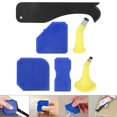 thumbnail image 2 of 6pcs Silicone Sealant Spreader Spatula Scraper Caulk Remover Finishing Tool Kit, 2 of 8