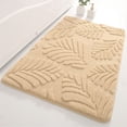 thumbnail image 4 of Dvkptbk Rugs Ultra Absorbent Non-Slip Memory Foam Machine Washable Soft Velvet Bath Mats Easier to Dry for Bathroom Floor Bath Mats Bath Rugs Bathroom Decor, 4 of 8