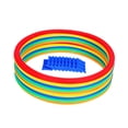 thumbnail image 1 of Hopscotch Rings Game Hopscotch Game with Connectors Durable Sports Toys Creative 28cm 10 rings, 1 of 8
