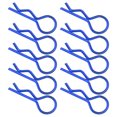 thumbnail image 4 of Peahefy RC Car R Clips,RC Body Clips,10Pcs RC Car Shell Clip R‑Shape Metal Body Clips Pins for 1/5 1/6 1/8 1/10 RC Car, 4 of 8