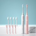 thumbnail image 1 of SSZMDLB Electric Toothbrush, Toothbrush, Electric Rechargeable Toothbrush Couple Set with Brush Heads, Multiple Speed Modes with Soft Bristles, Automatic Timer Toothbrush for Oral Care, 1 of 8