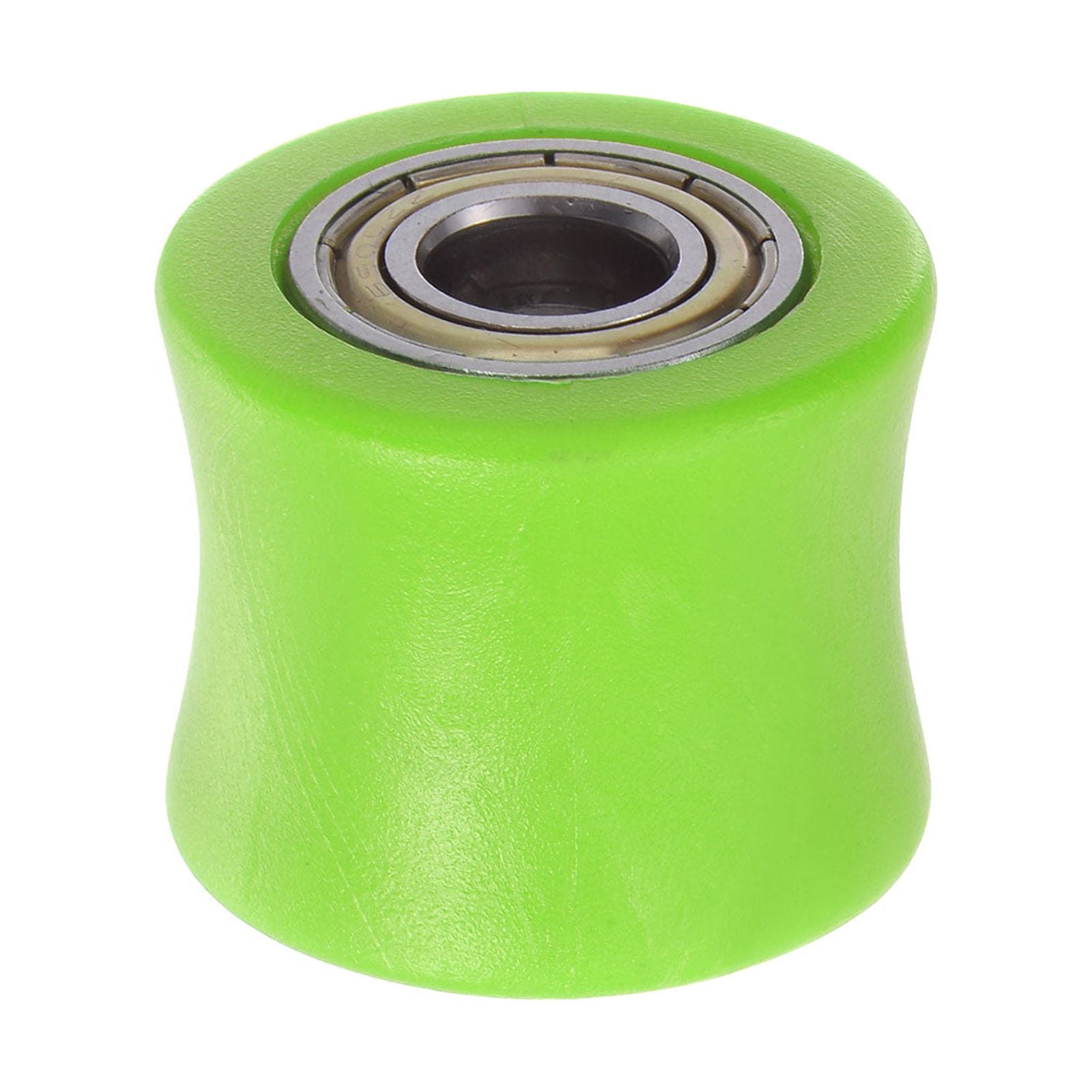 Unique Bargains Galet Tendeur de Chaîne 10 mm pour Vélo Porte Coulissante, Guide de Roue, Vert