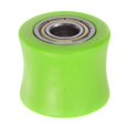 thumbnail image 1 of Unique Bargains Galet Tendeur de Chaîne 10 mm pour Vélo Porte Coulissante, Guide de Roue, Vert, 1 of 6
