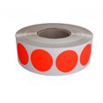 thumbnail image 1 of Labels Stickers roll in Neon Red - Dot Sticker Colors for organizing and Inventory 3/4" - (1.9cm) 19mm - 1050 Pack by Royal Green, 1 of 1