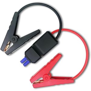 EC5 Câble de démarrage de saut de voiture avec pinces à batterie, 12V Câbles de Jumper Portables de remplacement de clips d'alligator, batterie de démarrage d'urgence, universel pour la plupart des voitures (Rouge # Noir) -