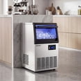 thumbnail image 4 of Costway Stainless Steel Ice Maker, Under Counter & Freestanding Ice Making Machine, 4 of 10
