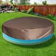 thumbnail image 5 of Outdoor Pool Covers Round Sun Foldable Hot Tub Accessories Heavy Duty Garden Summer Ground Pool Cover Replacement, 5 of 5