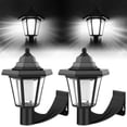 thumbnail image 1 of EGNMCR 2 Pack Solar Decks Lights Fence Post Solar Lights For Patio Pool Stairs Step And Pathways Weatherproofs LED Decks Lights Solar Powered Outdoor Lights A chopper, 1 of 4