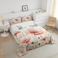 thumbnail image 4 of Erosebridal Ensembles de Literie Chic Libellule Très Grand avec Couette pour Filles, Insert de Couette Floral Rose, Réversible 3 Pcs, Super Confortable, 4 of 7