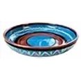 thumbnail image 2 of Cactus Canyon Ceramics Spanish Terracotta Small Serving Dish, Blue, 2 of 4