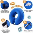 thumbnail image 4 of Zhuge Inflatable Collar for Dogs and Cats Protective Inflatable Cone Soft Pet Recovery E-Collar for after Surgery Prevent Pets From Touching Stitches (X-Large), 4 of 5