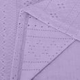 thumbnail image 4 of Plus Size Summer Tops for Women Crochet Crewneck Ruffle Shorts Sleeve T Shirts Loose Blouses, 4 of 6