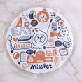 thumbnail image 4 of Tapis Rafraîchissant pour Chat en Gel Rond Portable, Tapis Rafraîchissant pour Animal de Compagnie, Lit de Sommeil pour Chat, Tapis Rafraîchissant pour Chiot, 4 of 10