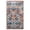 Blue & Red & Yellow, variant on JML Area Rug 5'x7' Retro Accent Non-Slip Indoor Carpet Blue & Yellow & Red Floral Foldable Rugs for Living Room Bedroom Office Home Decor
