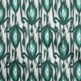 thumbnail image 1 of oneOone Rayon Dark Green Fabric Ikat Fabric For Sewing Printed Craft Fabric By The Yard 56 Inch Wide, 1 of 4