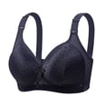 thumbnail image 1 of Yuzhih Bras for Women Push up No Padding Comfort Underwire Plus Size Full Coverage Seamless Everyday Bras, 1 of 6