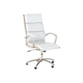 thumbnail image 1 of Bush Business Furniture Modelo High Back Leather Executive Office Chair, White Leather, 1 of 9