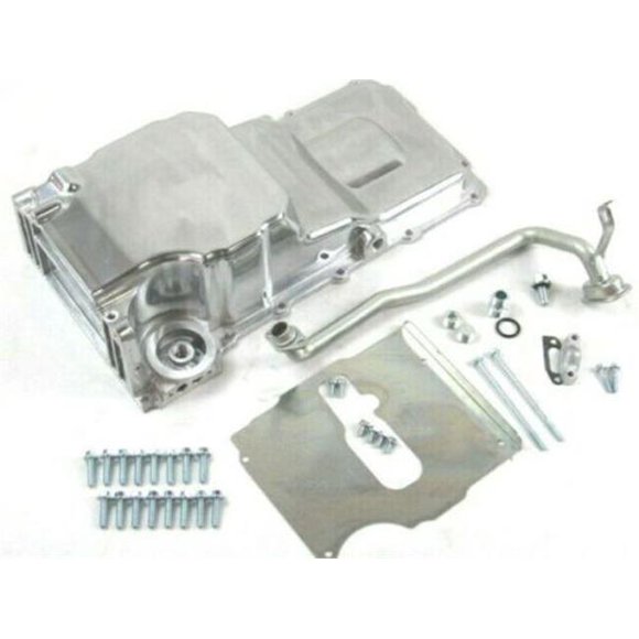 5.9 qt. Aluminum LS Engine Swap Retrofit Oil Pan, Polished
