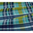 thumbnail image 5 of oneOone Viscose Jersey Fabric Madras Check Print Fabric BTY 60 Inch Wide, 5 of 5