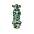 thumbnail image 2 of BLISSFUL STEP Women's Printed Clear Platform Block Heels Sandals Green 9, 2 of 7
