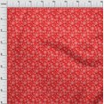 thumbnail image 3 of oneOone Velvet Red Fabric Merry Christmas Craft Projects Decor Fabric Printed By The Yard 58 Inch Wide, 3 of 5