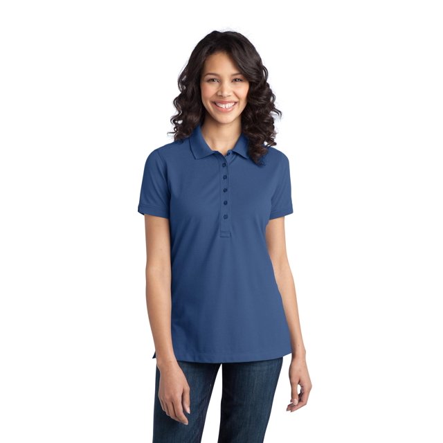 Port Authority Ladies Stretch Pique Polo