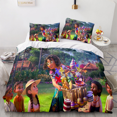 thumbnail image 4 of Magic Full House Encanto Printing 3d Quilt Cover Three-piece Set For Students And Children Home Textiles-Jinjin, 4 of 5