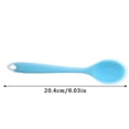 thumbnail image 2 of Meiiso Promotional Offer! spoon, silicone spoon Kitchenware Cooking spoon Kitchen Gadgets soup spoon Kitchen Utensils Cooking Baking, Purple, 7.8*1.56*0.39In, Cooking Utensils, 2 of 3