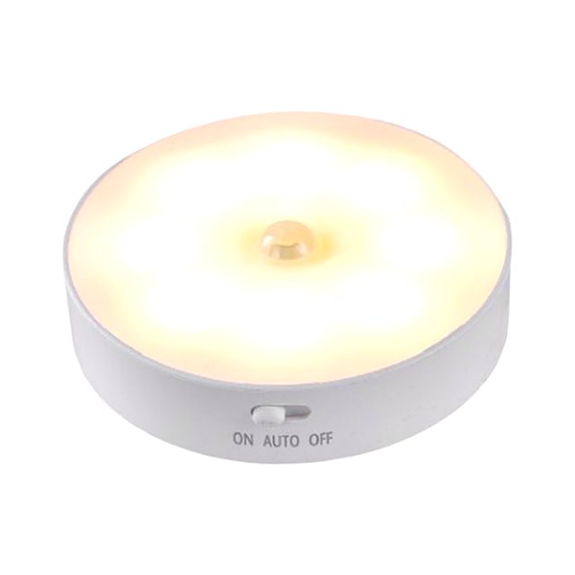 AMERTEER LED Lamp Adjustable Night Light Bedside Energy-saving Night-light Sensor Home Decor Kitchen Bedroom Hallway Closet Wardrobe Sensor Light