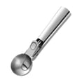 thumbnail image 2 of Cagogo under $5 Ice Cream Scoop, Spring-Loaded Ice Cream Scoop, One-Click Release Ice Cream Spade, Heavy Duty Stainless Steel Scooper, Anti-Freeze Gelato Tool for Hard Ice Cream, 2 of 8
