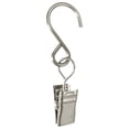 thumbnail image 2 of Metal S-hook With Clip S-shaped Curtain Shower Curtain Accessory Hook Outdoor Party Light Hook, 2 of 5