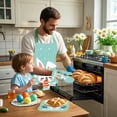 thumbnail image 1 of TIMIFIS Polyester Apron, Easter Cooking Apron Insulated Mitts Insulated Pads Three Piece Set Suspender Apron Kitchen Cooking Apron Bbq Apron Holiday Decorative Sleeveless Apron Home Decor, 1 of 6