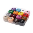 thumbnail image 2 of Sales Today Clearance! Lace Stitch Thread Set, 10-16 Colors Artificial Silk Embroidery Thread Box, Hand-Stitched Thread for DIY Crafts, Embroidery, and Sewing Projects Deals of The Day Clearance!, 2 of 9