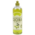 Fruits & Passion Cucina Coriander and Olive Tree Biodegradable Concentrated Liquid Dish Soap Detergent 16.9 Ounces