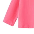 thumbnail image 2 of Kids Top, Casual Sports Solid Color Long Sleeve Round Neck Shirt, 2 of 5