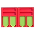 thumbnail image 3 of QualitChoice Painting Point Drill Tray Multi-Boat Beading Storage Tray Point Drill Pen Drill Clay Organizer Storage Box DIY Craft Red combination 1 1Set, 3 of 6