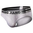 thumbnail image 1 of Fridja Men's Charming Solid Color Low Waist Briefs Underpants for Sports Performance, 1 of 4