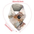 thumbnail image 3 of Womens' Hearting Warming Scarf FashionableSmart Mobile Power USB Charging Neck And Shoulder Winter Cold Protection And Warm Heating Men And Women Scarf, 3 of 5
