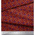 thumbnail image 2 of Soimoi Rayon Fabric Trophy,Timer Clock & Basketball Sports Fabric Prints by Yard 56 Inch Wide, 2 of 3