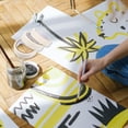 thumbnail image 4 of 2 Pcs Painters Masking Tape Car Spraying Tape Self-adhesive Tape Drawing Tape, 4 of 8