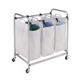 thumbnail image 2 of Honey-Can-Do heavy-duty 3 Section Sorter, Chrome, 2 of 3