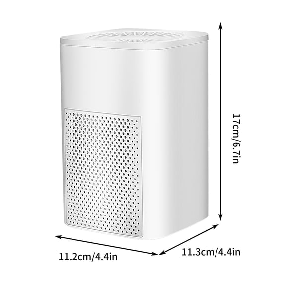 Cehvom Air Purifier 302 Sq Ft H13 Filter, White