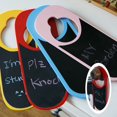 thumbnail image 1 of Double-sided Mini Wooden Blank Blackboard Door Knob Hanger Sign Warning Tag, 1 of 9