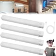 thumbnail image 1 of Expectatioin Punch-Free Smart Sensor Magnetic Rechargeable LED Lights, Motion Sensor Light Indoor, Gentle & Non-Glare for Stairs,Wardrobe,Bedroom (White, 10CM-2Pcs), 1 of 7