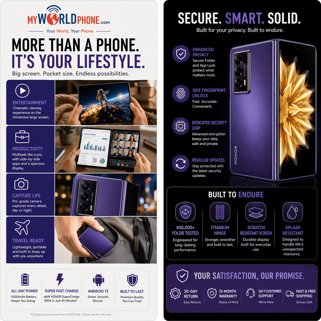 Huawei - Honor Magic V2 16.3 cm (6.43